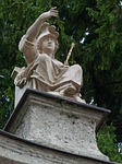 stone figure, man, human