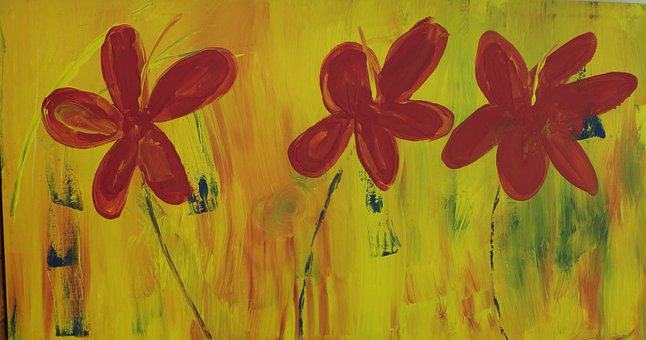 Acryl Schilderij, Wand Decor