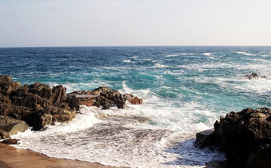 Costa Brava, Mer, Méditerranée, Bleu