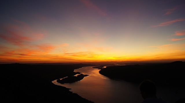Puesta De Sol Río Paisaje · Foto gratis en Pixabay