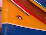luzzu, colorful boat, color