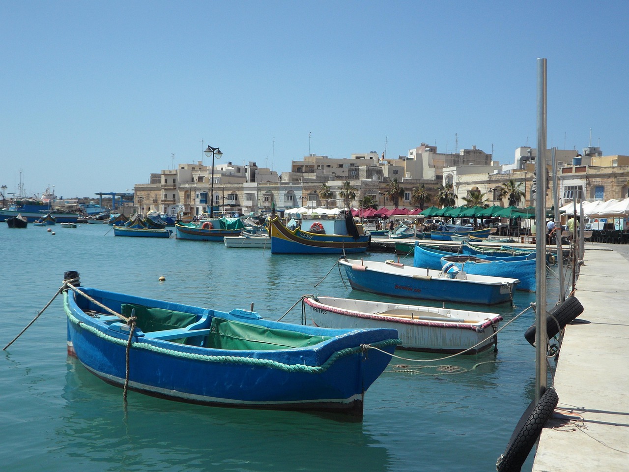 Fishing Village of Marsaxlokk in Malta
