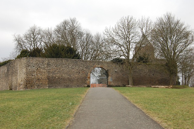 Free Monastery Wall photo and picture