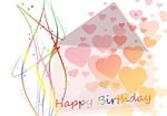 birthday, greeting, heart