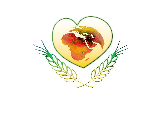 Free heart abstract love illustration