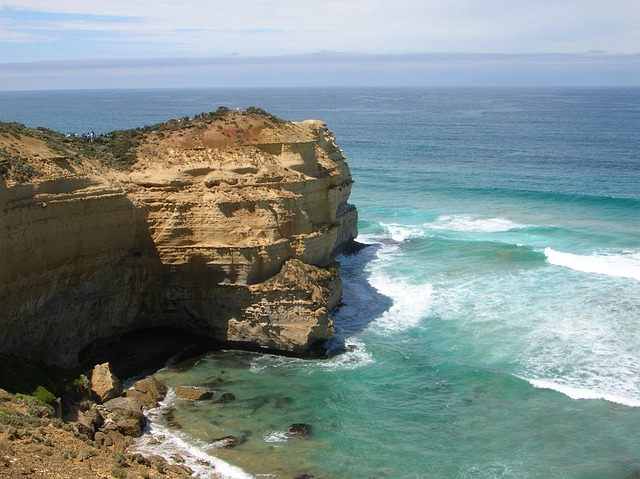 ocean, great ocean road, australia, beach, pacific, sea, nature, water