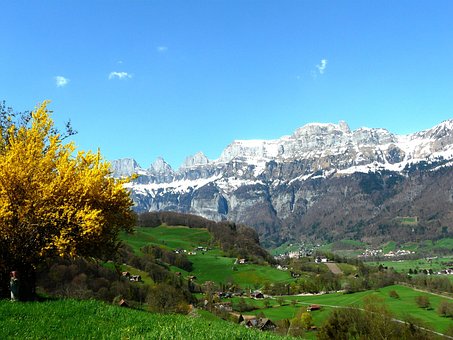 Alpen, Berge, Gletscher, Österreich