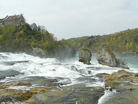 Rhein, Rheinfall, Schaffhausen, Fluss