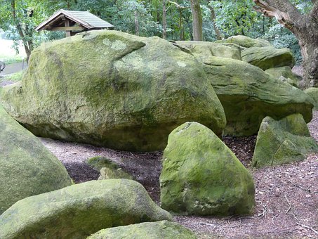 Steine, Steinhaufen, Natur, Wald, Felsen
