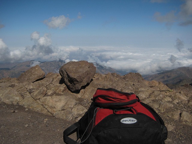 Free Backpack Mountains photo and picture