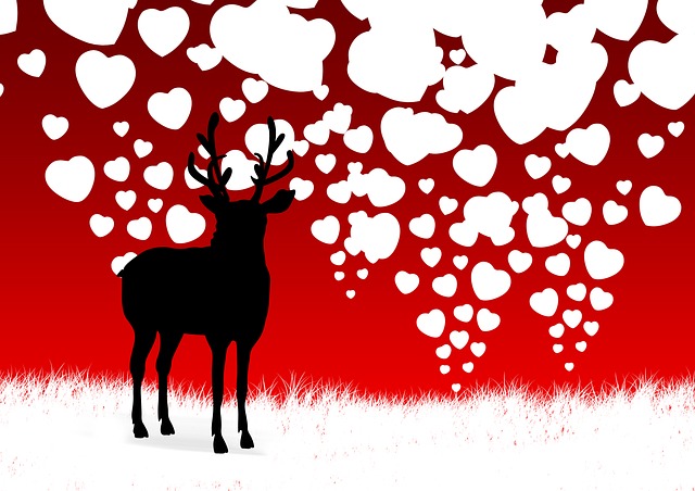 Free ren reindeer antler illustration