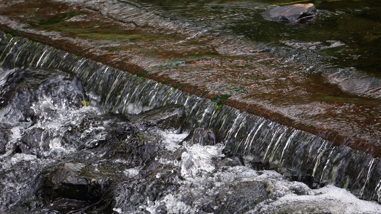 Small Waterfall - free online jigsaw puzzle photo