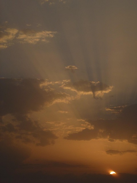 Free Sunset Clouds photo and picture
