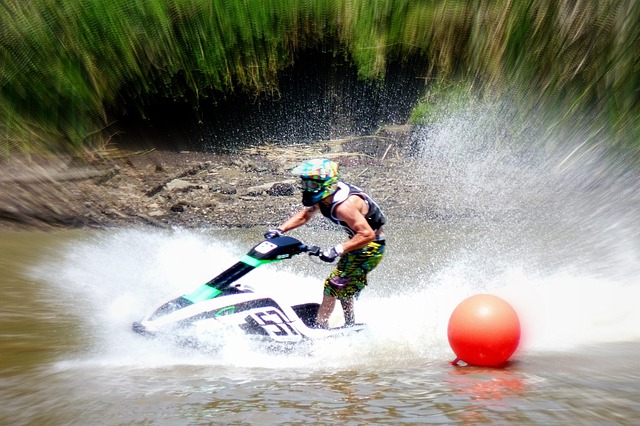 Free Jetski Splash photo and picture