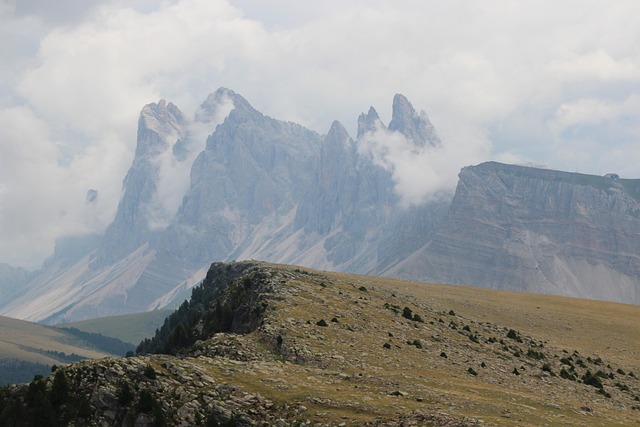 Free Dolomites Mountains photo and picture