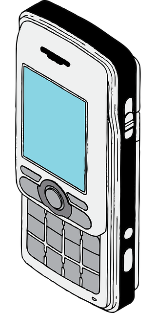 Free cellphone mobile-phone candybar phone vector