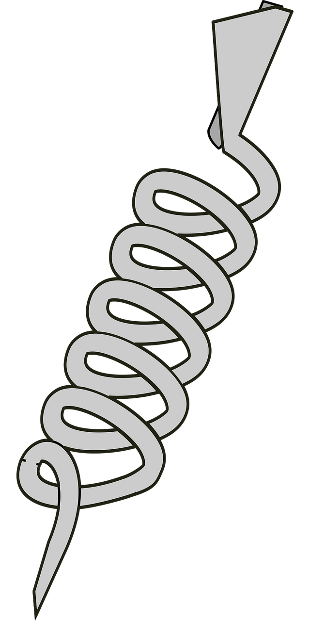 Download free HD stock image of Corkscrew Tool Free corkscrew tool spiral vector