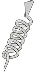 corkscrew, tool, spiral
