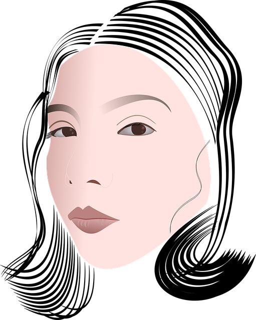 Rostro, Retrato, Mujer, Europeo, Labios