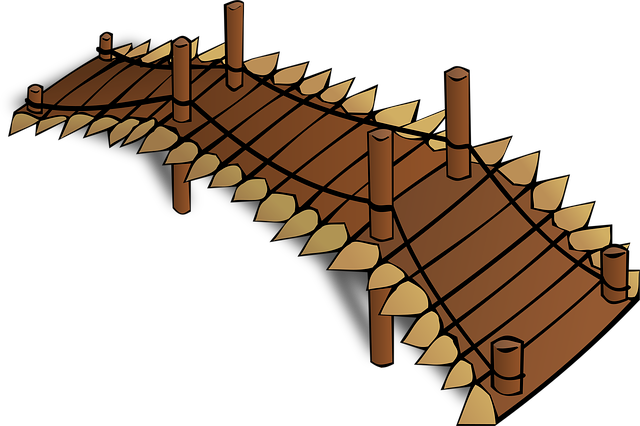 Download free HD stock image of Bridge Construction Free bridge construction wooden vector