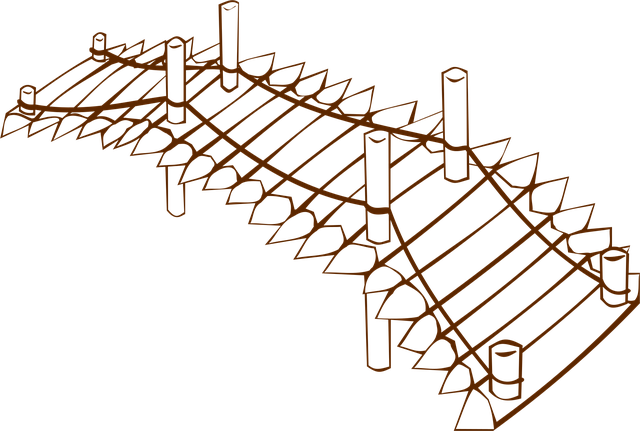 Download free HD stock image of Bridge Construction Free bridge construction wooden vector