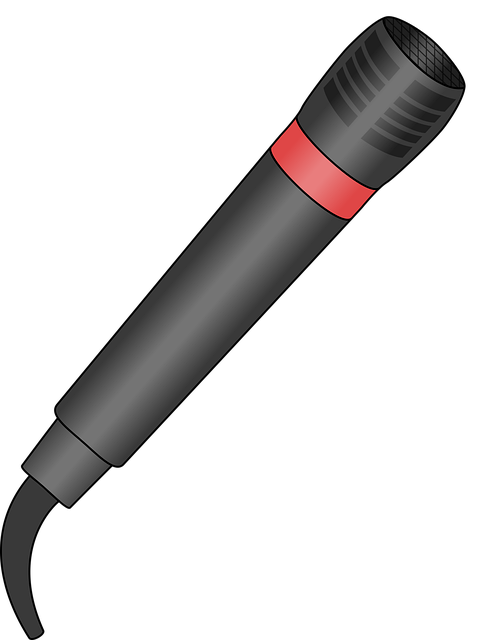 Free microphone sound music vector