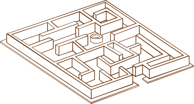 Free maze labyrinth tangle illustration