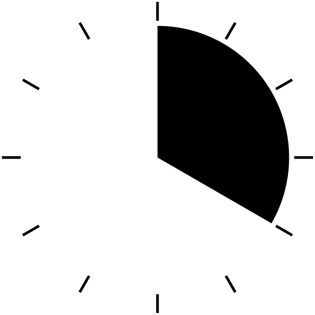 Free time minutes stopwatch vector