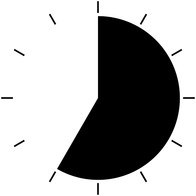 Free time minutes stopwatch vector