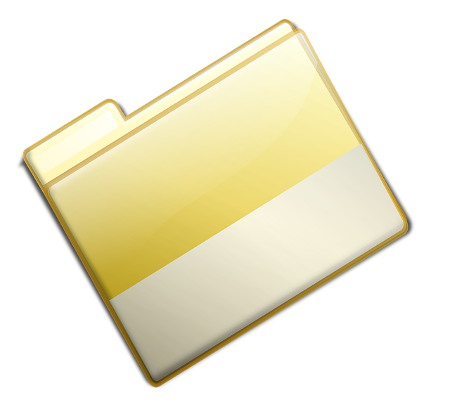 Free folder office booklet illustration
