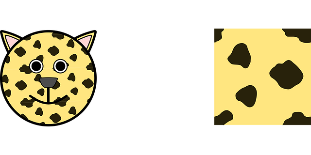 Free leopard cat wild vector