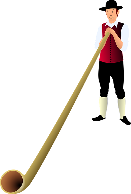 Free folkloric music swiss vector