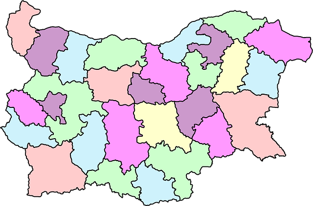 Free bulgaria borders europe vector