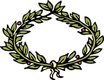 laurel, crown, roman