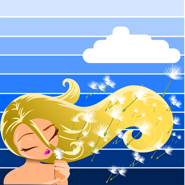 Niña, Cabello, Rubia, Mujer, Peinado