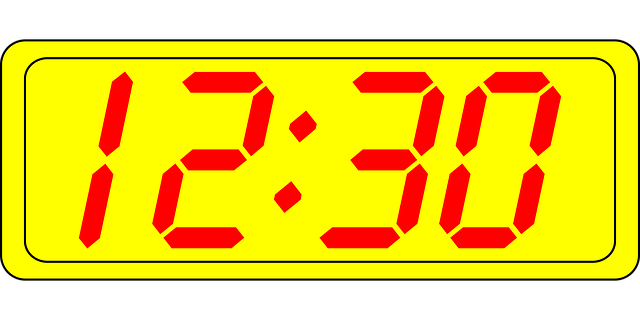 Uhr, Zeit, Digital