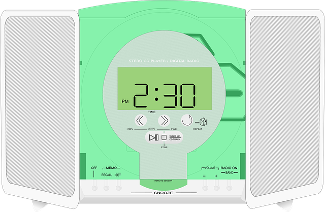 Free stereo radio music vector