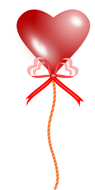 Ballon, Hjerte, Valentine, Elsker