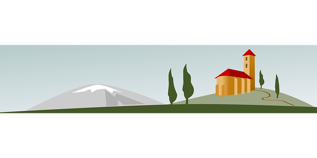Landskabet, Kirke, Landskab, Natur