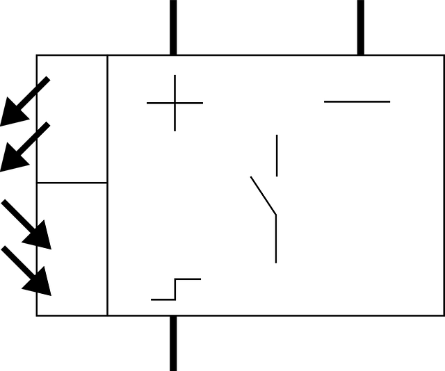 Fotoelektrisch Schakelaar, Symbool