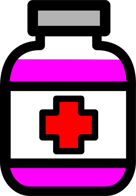 Free bottle medicine health illustration