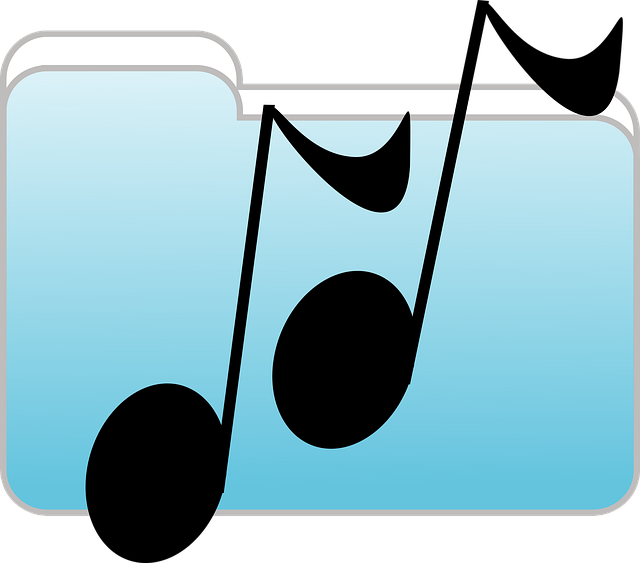 Free music melody audio vector