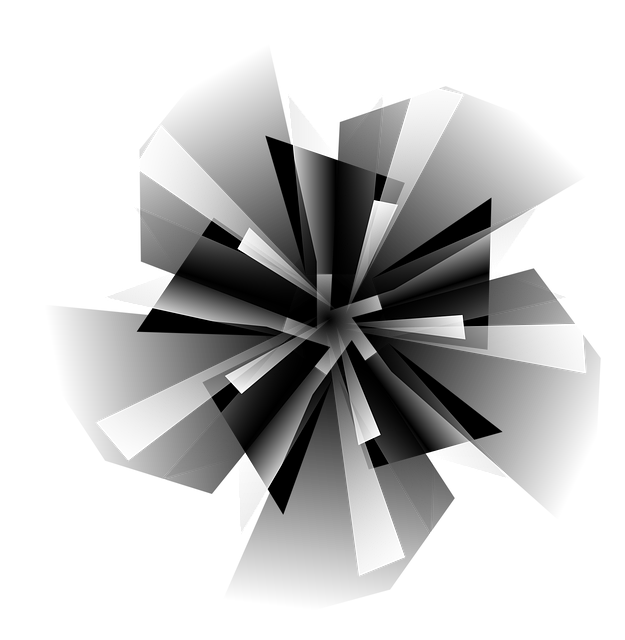 Free symmetry vortex black hole illustration