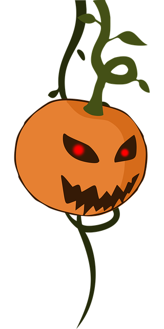 Free halloween pumpkin carving vector