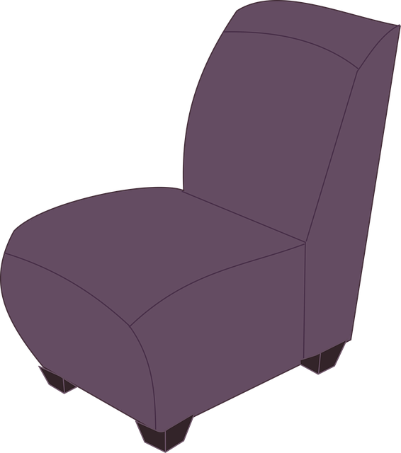 Free easychair chair armchair illustration