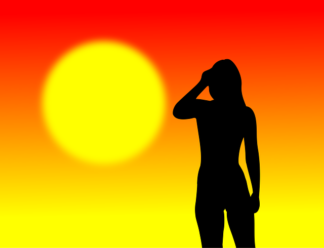 Free woman female nature vector