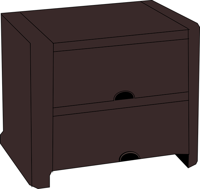 Habitación, Muebles, De Madera, Cajón