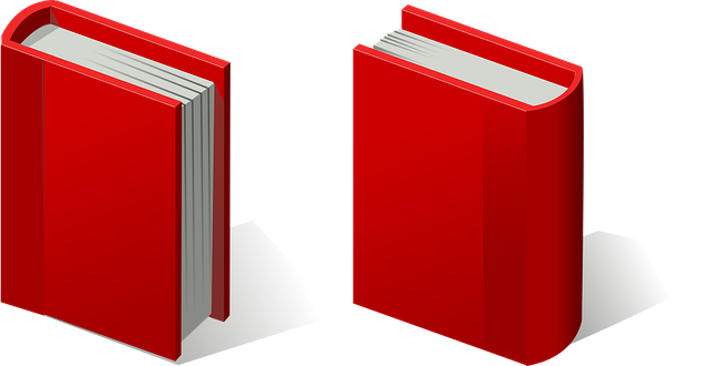 Free book library reading vector