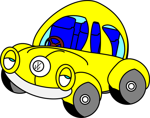 Free beetle car sleepy vector