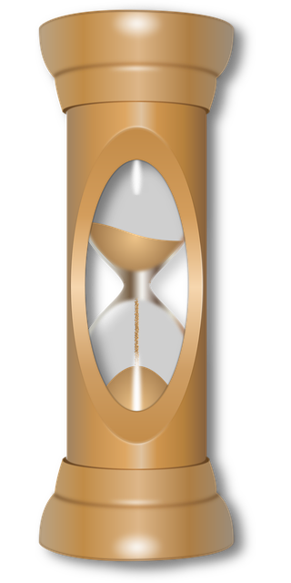 Free hourglass time timer vector